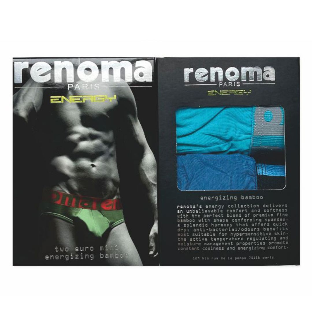 Buy Renoma Mini Briefs 2-Pc (Assorted Colours) | BHG Singapore